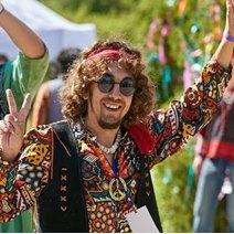 Fantasias de hippie para homens